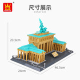 WANGE 6211 The Brandenburg Gate of Berlin - Your World of Building Blocks