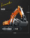 Reobrix 22003 RC Mechanical Excavator