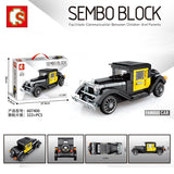 SEMBO 607400-607403 Famous Classic Cars - Your World of Building Blocks