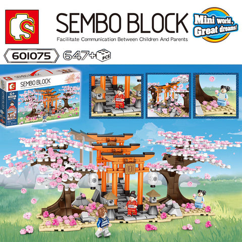 Sembo 601075 Sakura Streetscape - Your World of Building Blocks
