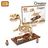 LOZ 9026 Velociraptor Fossil - Your World of Building Blocks