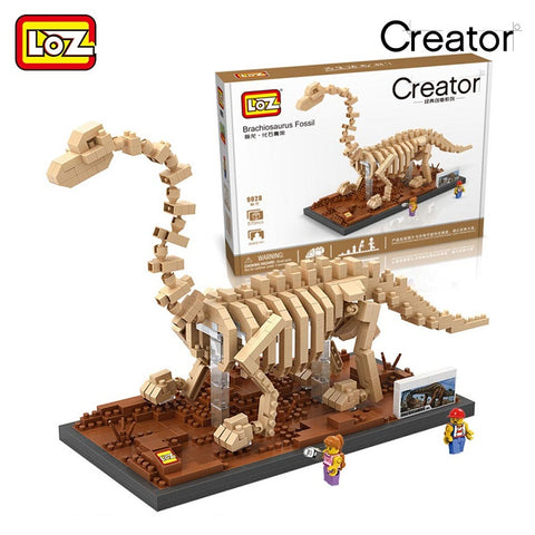 LOZ 9028 Brachiosaurus Fossil - Your World of Building Blocks