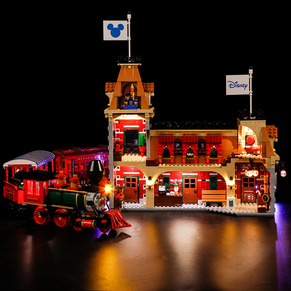 DIY LED Light Up Kit For Disney Train And Station J11001 - Your World of Building Blocks