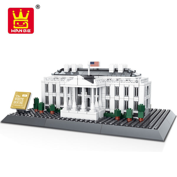 WANGE 4214 The White House Of American - Your World of Building Blocks