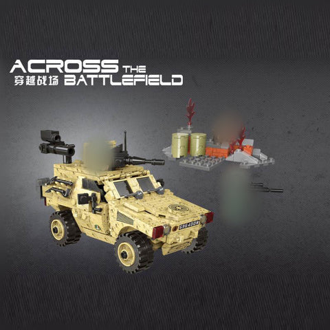 XINGBAO XB-06024 The Wheeled Armored Vehicle - Your World of Building Blocks