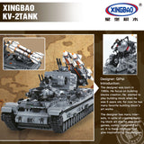 XINGBAO XB-06006 The KV-2 Tank - Your World of Building Blocks