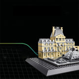 WANGE 7017 The Louvre of Paris - Your World of Building Blocks
