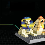 WANGE 4210 The Pyramids of Egypt - Your World of Building Blocks