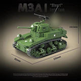 QuanGuan 100103 M3 Stuart Light Tank
