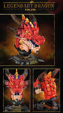 LELE LN1008 Legendary Fire Dragon Head