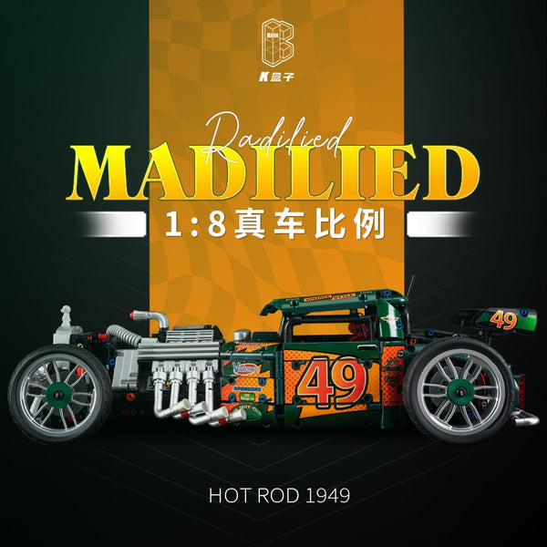 K-BOX 10509 Madilied Vehicle Hot Rod 1949