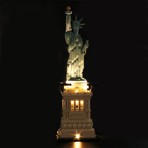 DIY LED Light Kit For the State of Liberty 17011 - Your World of Building Blocks