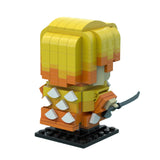 MOC 84034 Agatsuma Zenitsu Brickheadz (Demon Slayer)