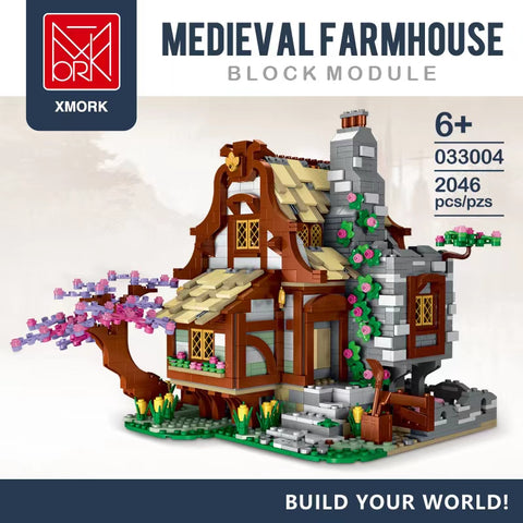 Mork 033004 Medieval Series Farmhouse