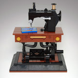 MOC 41609 Antique Singer Sewing Machine Kinetic Sculpture/Automaton