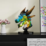 MOC C7750 Colorful Dragon Head