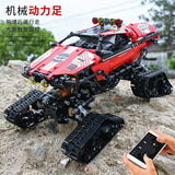 Mould King 18010 RC Polar Explorer Tracked Off-Road Vehicle