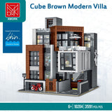 Mork 10204 Cube Brown Modern Villa