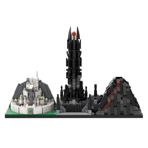 Minas Tirith Hall of the King MOC by soffer : r/lego