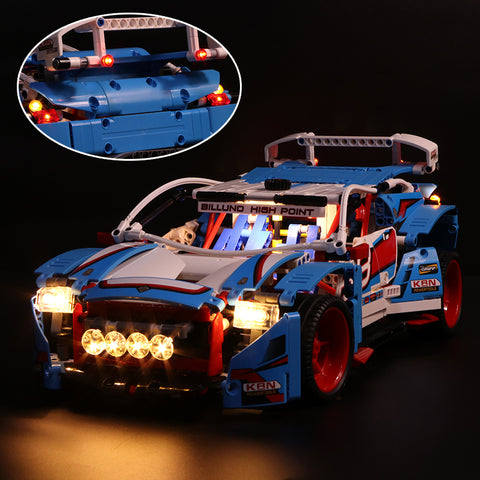 DIY LED Light Kit For The Rally Car 20077 - Your World of Building Blocks